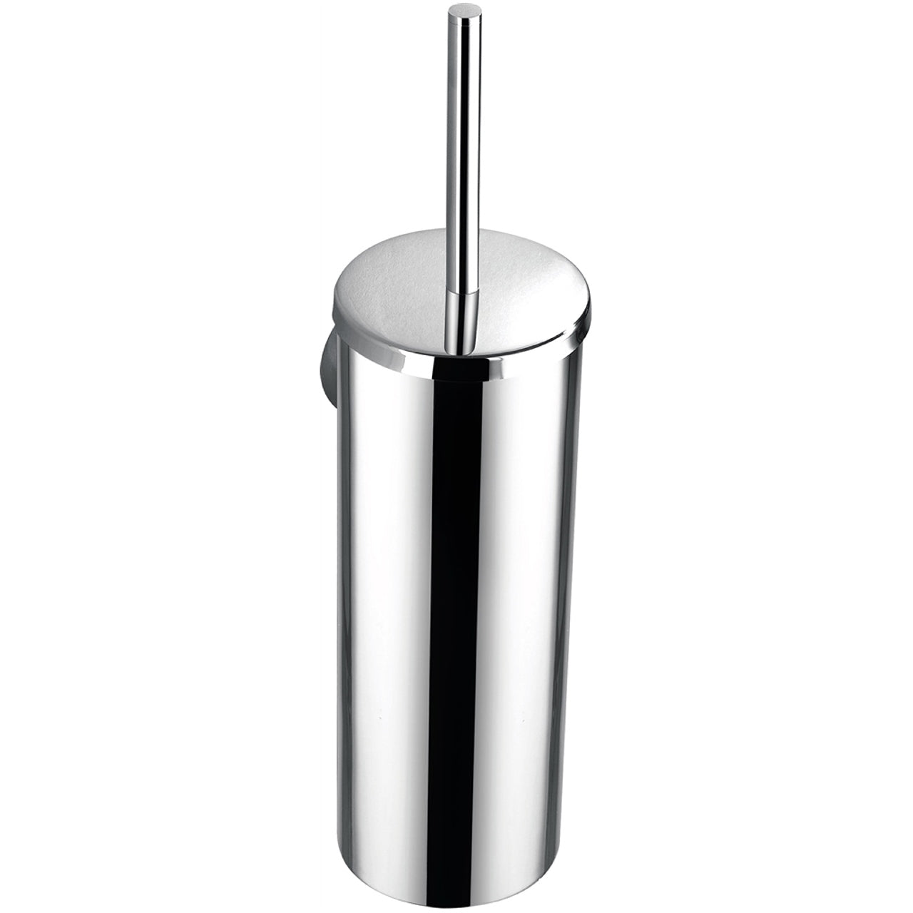 Aqua Rondo by KubeBath Wall Mount Toilet Brush Chrome