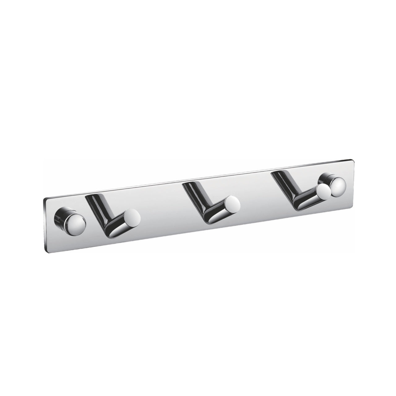 Aqua Chiaro by KubeBath Robe Hook With 3 Hooks Chrome