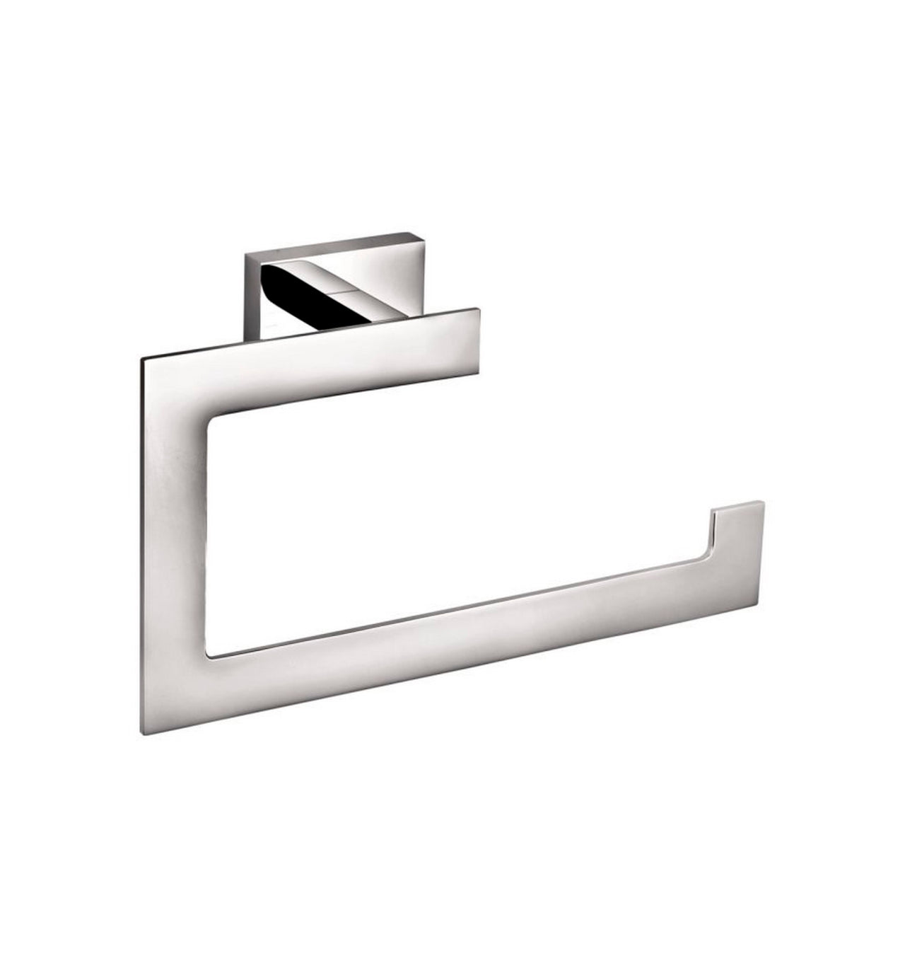 Aqua PLATO Towel Ring Chrome