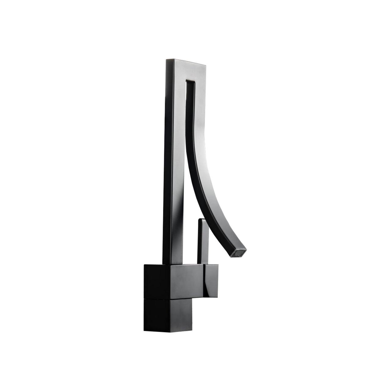 Aqua Elegance Single Lever Wide Spread Faucet Black