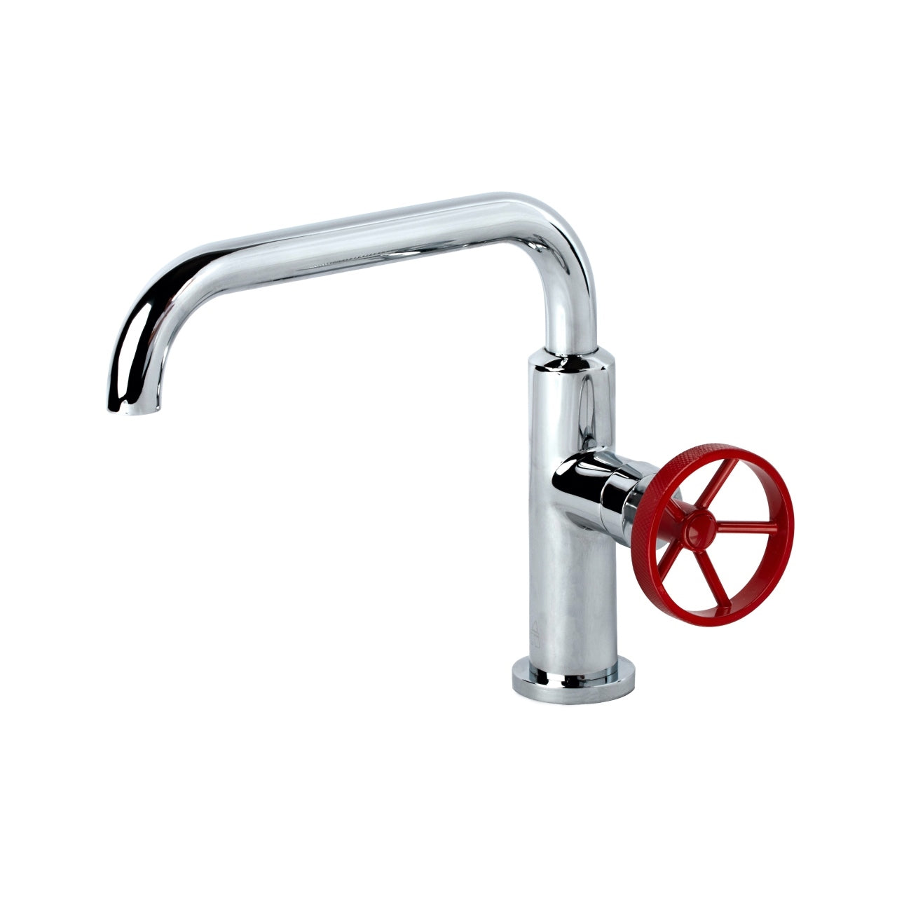 Aqua Loft Single Lever Bathroom Vanity Faucet with Side Handle Chrome