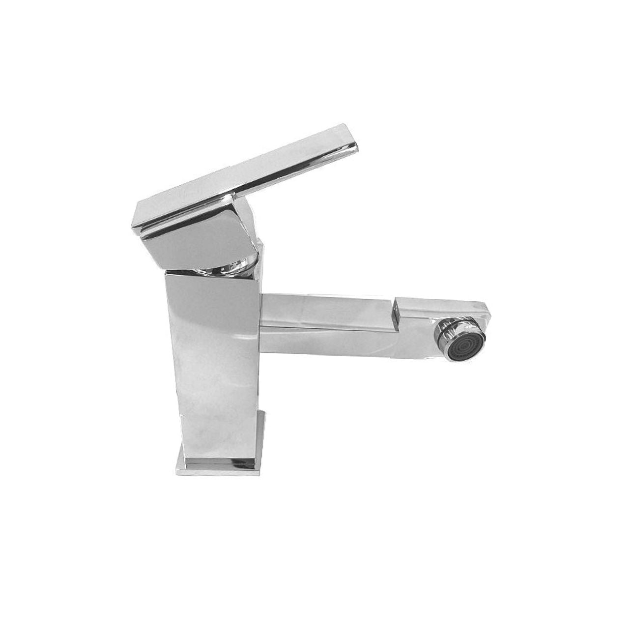 Aqua Piazza Single Lever Bathroom Vanity Faucet w/ 360° rotating Spout Chrome