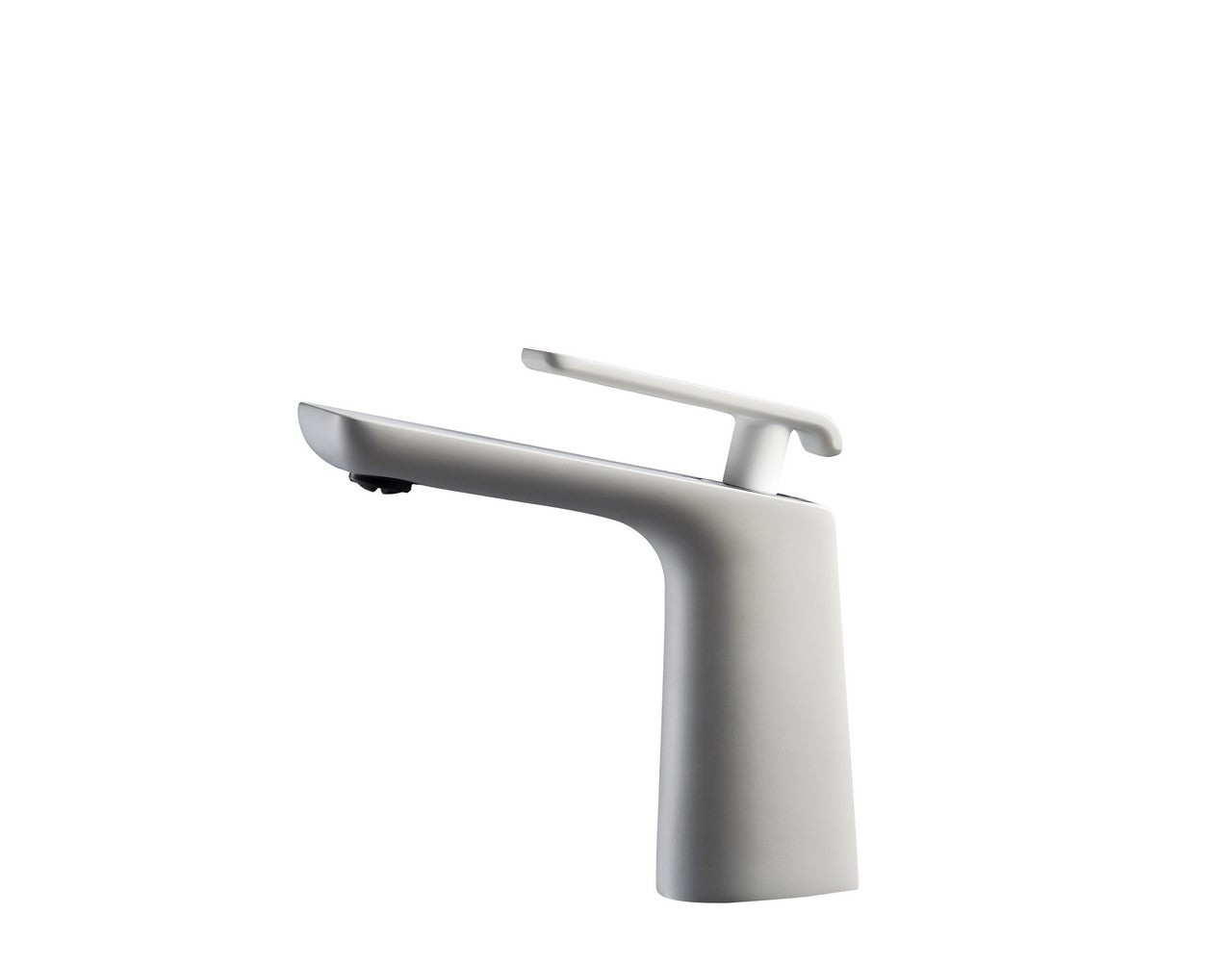 Aqua Adatto Single Lever Faucet Chrome and White