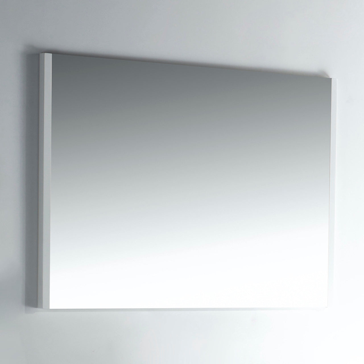 AQUA 47'' Mirror In High Gloss White