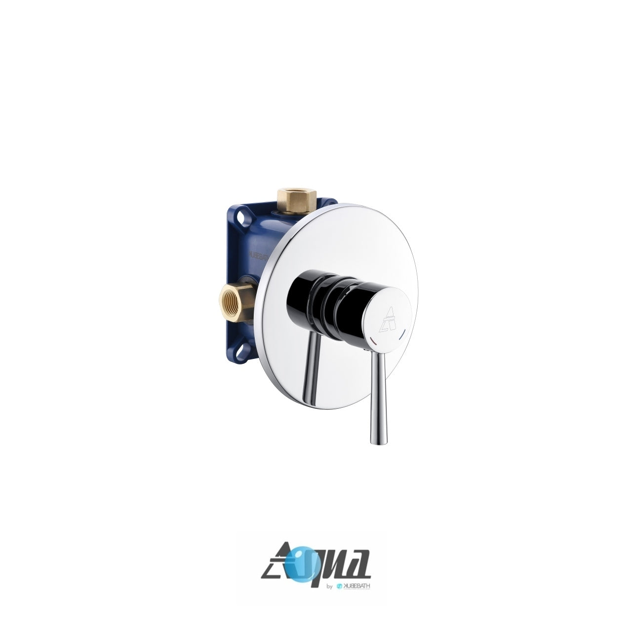 Aqua Rondo Shower Set w/ Ceiling Mount 8" Rain Shower Head