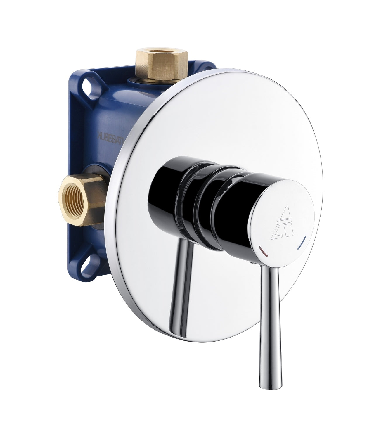 Aqua Rondo Shower Set w/ Ceiling Mount 12" Rain Shower Head