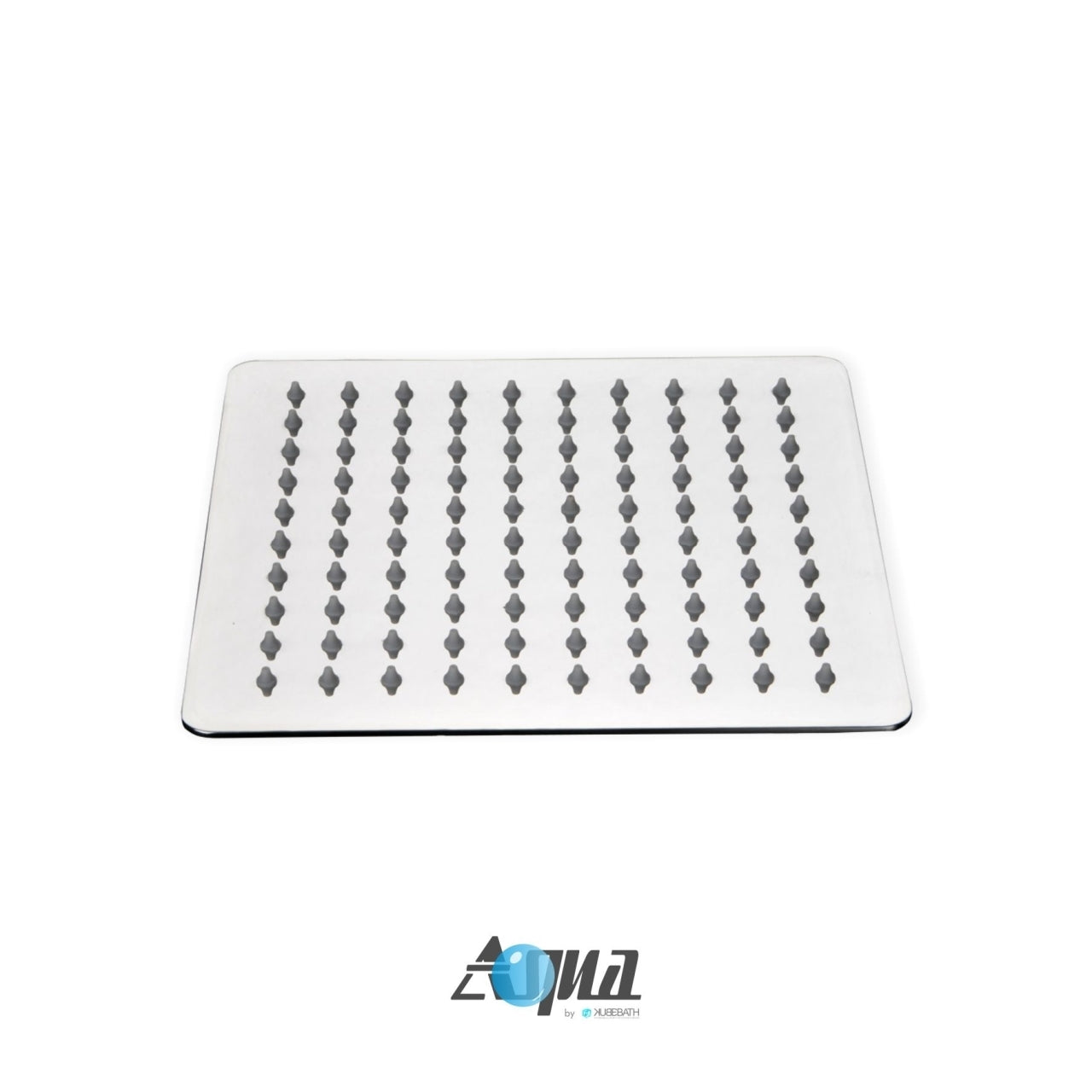 Aqua Piazza Brass Shower Set w/ 8" Square Rain Shower Head