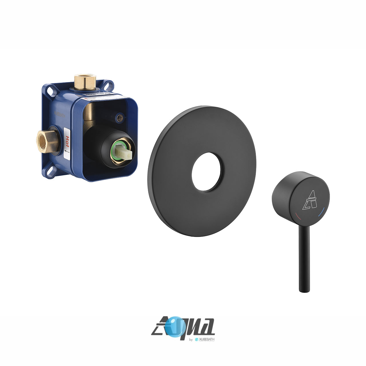 Aqua Rondo Shower Set w/ 12" Rain Shower Head