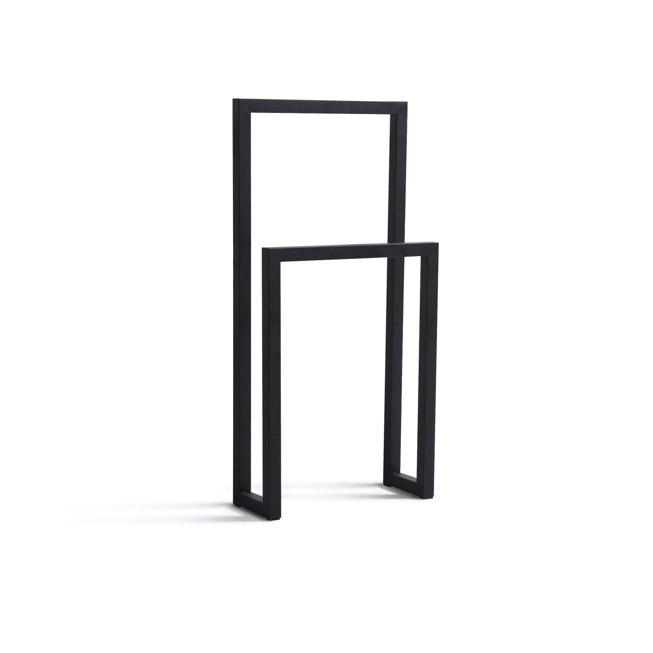 Cisco by KubeBath Free Standing Towel Rack Black