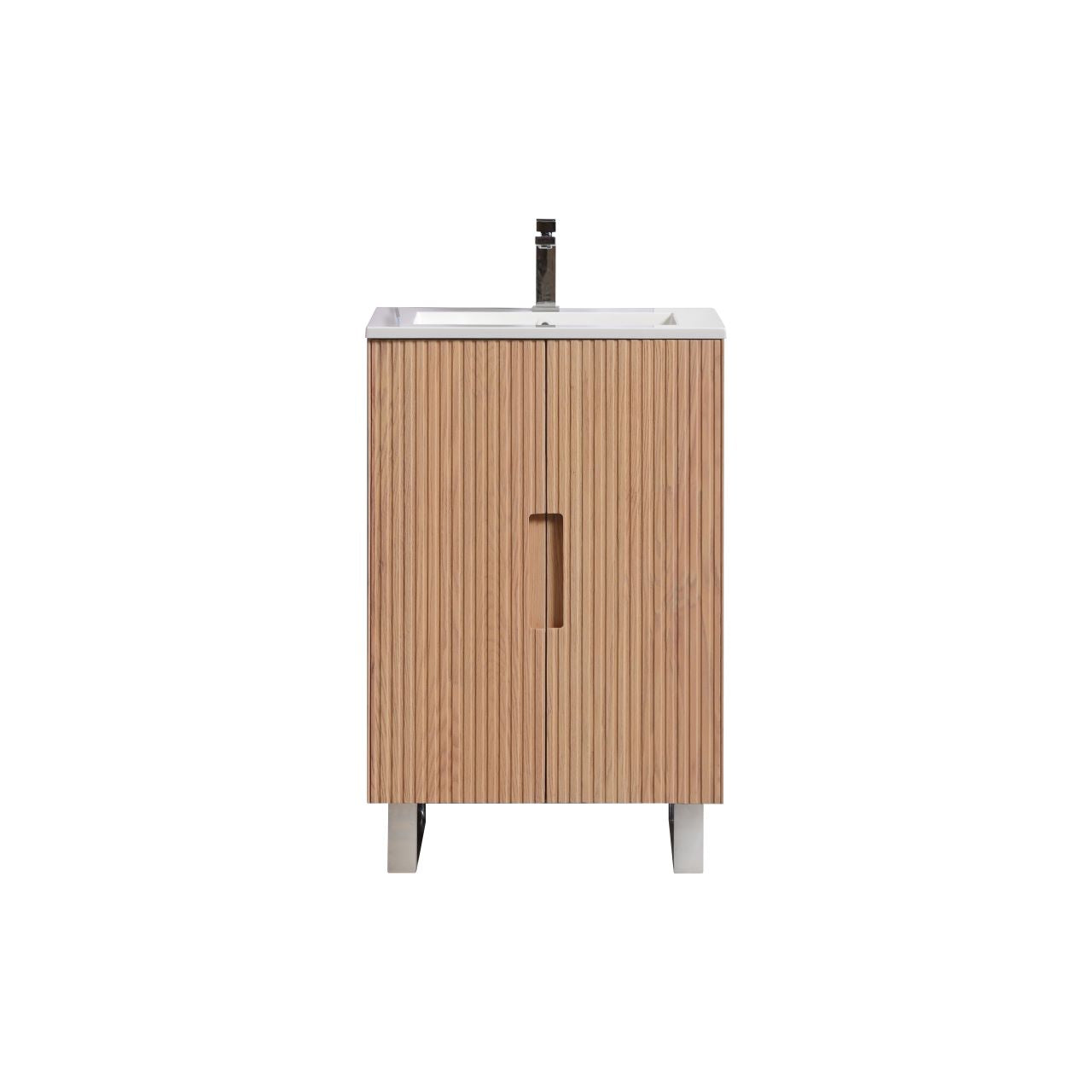 24'' Fiore Free Standing Bathroom Vanity - OAKWOOD