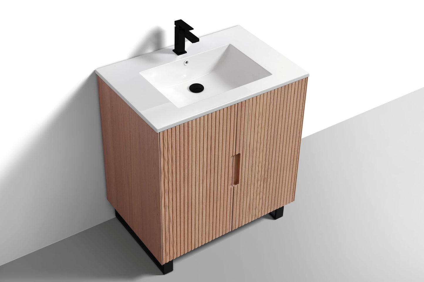 32'' Fiore Free Standing Bathroom Vanity - OAKWOOD