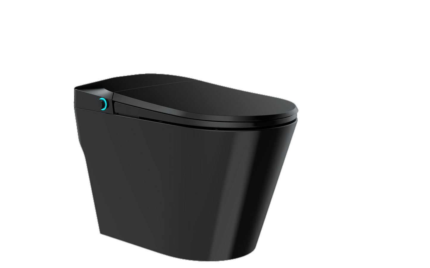 KubeBath Klenz Smart Toilet w/ Installation Hardware Matte Black