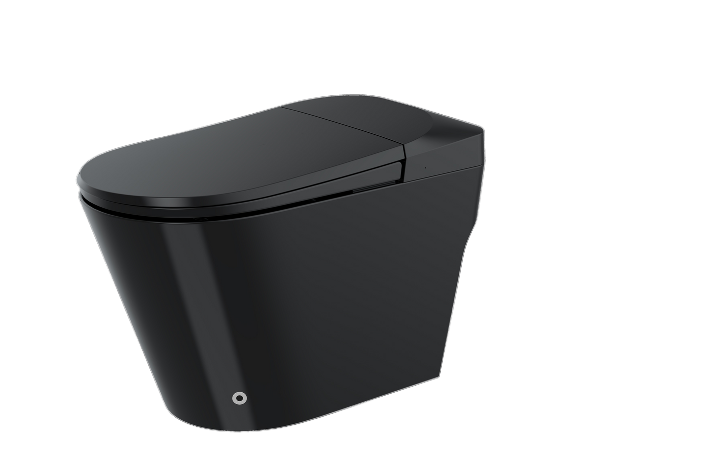 KubeBath Klenz Smart Toilet w/ Installation Hardware Matte Black