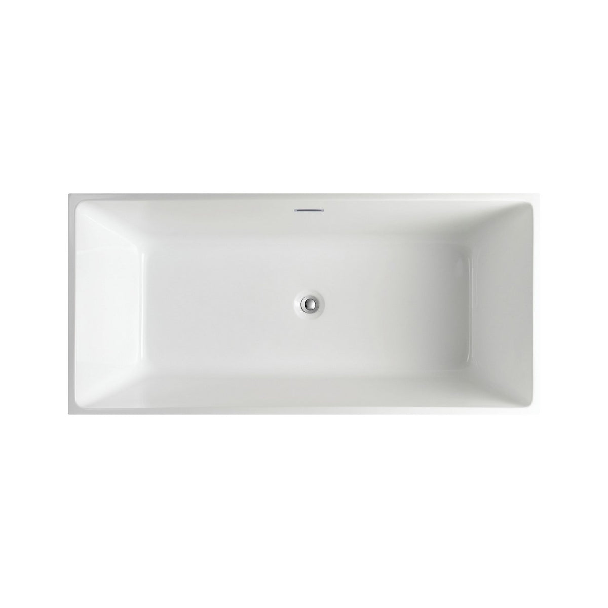 67" Kube SQUADRA Free Standing Bathtub