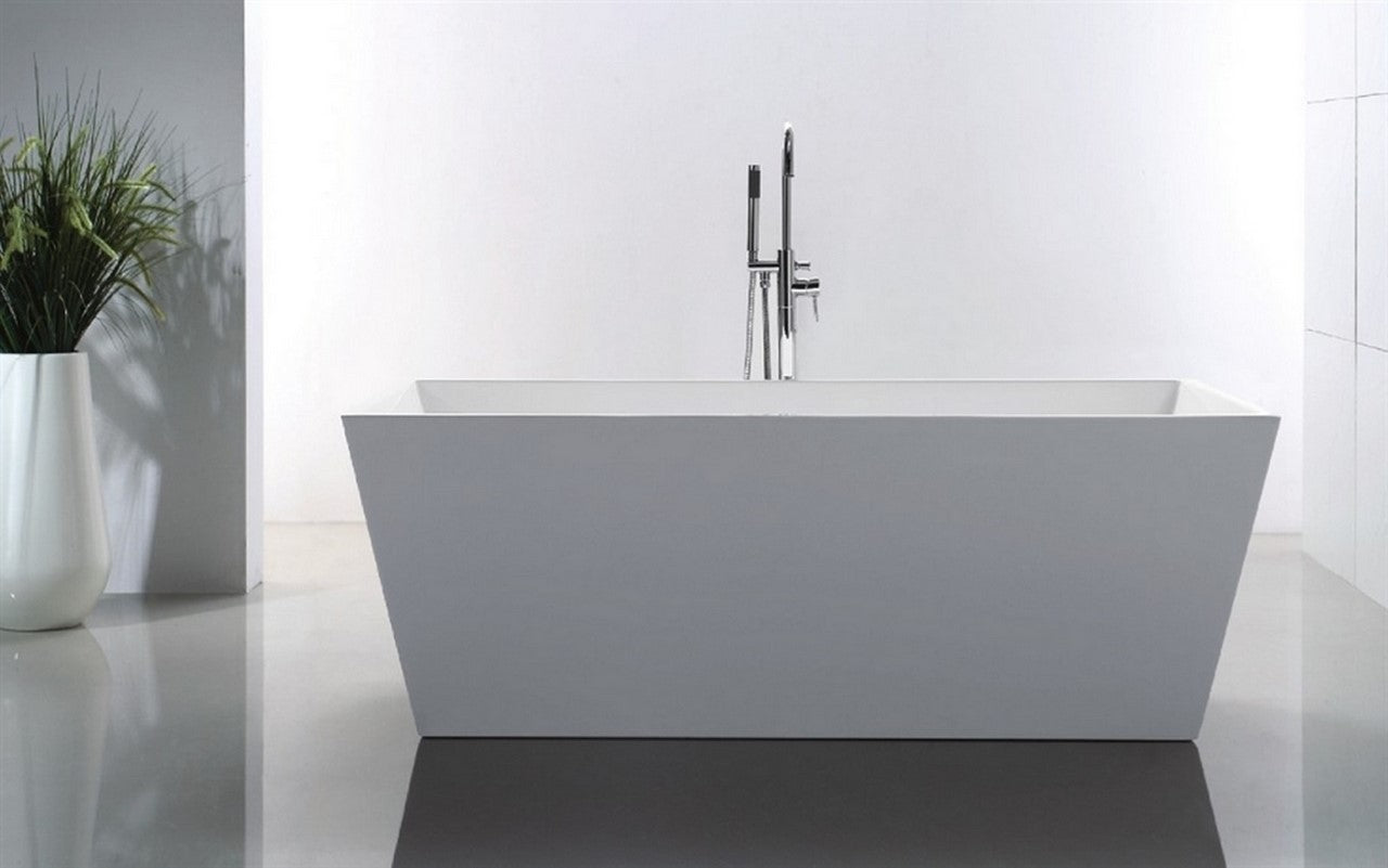 67" Kube SQUADRA Free Standing Bathtub