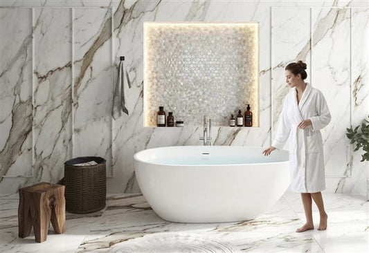 60'' BALLI Free Standing Bathtub