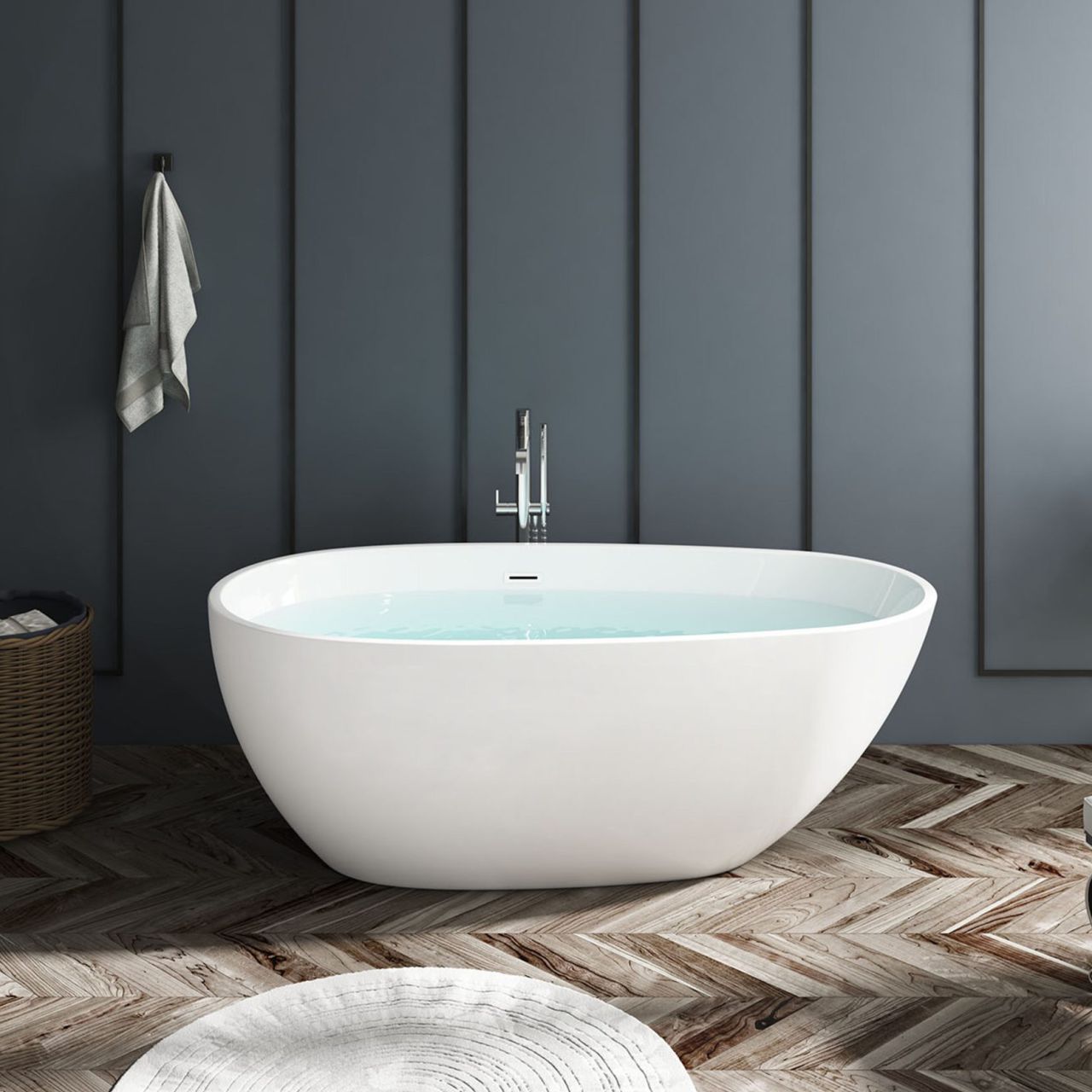 BALLI Free Standing Bathtub