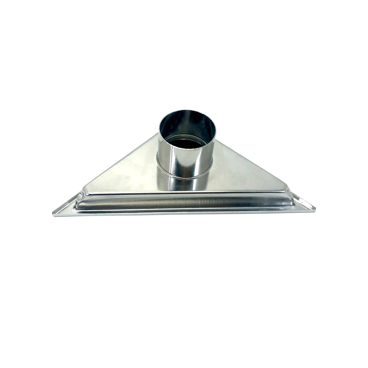 Kube 6.5" Triangle Stainless Steel Pixel Grate Chrome