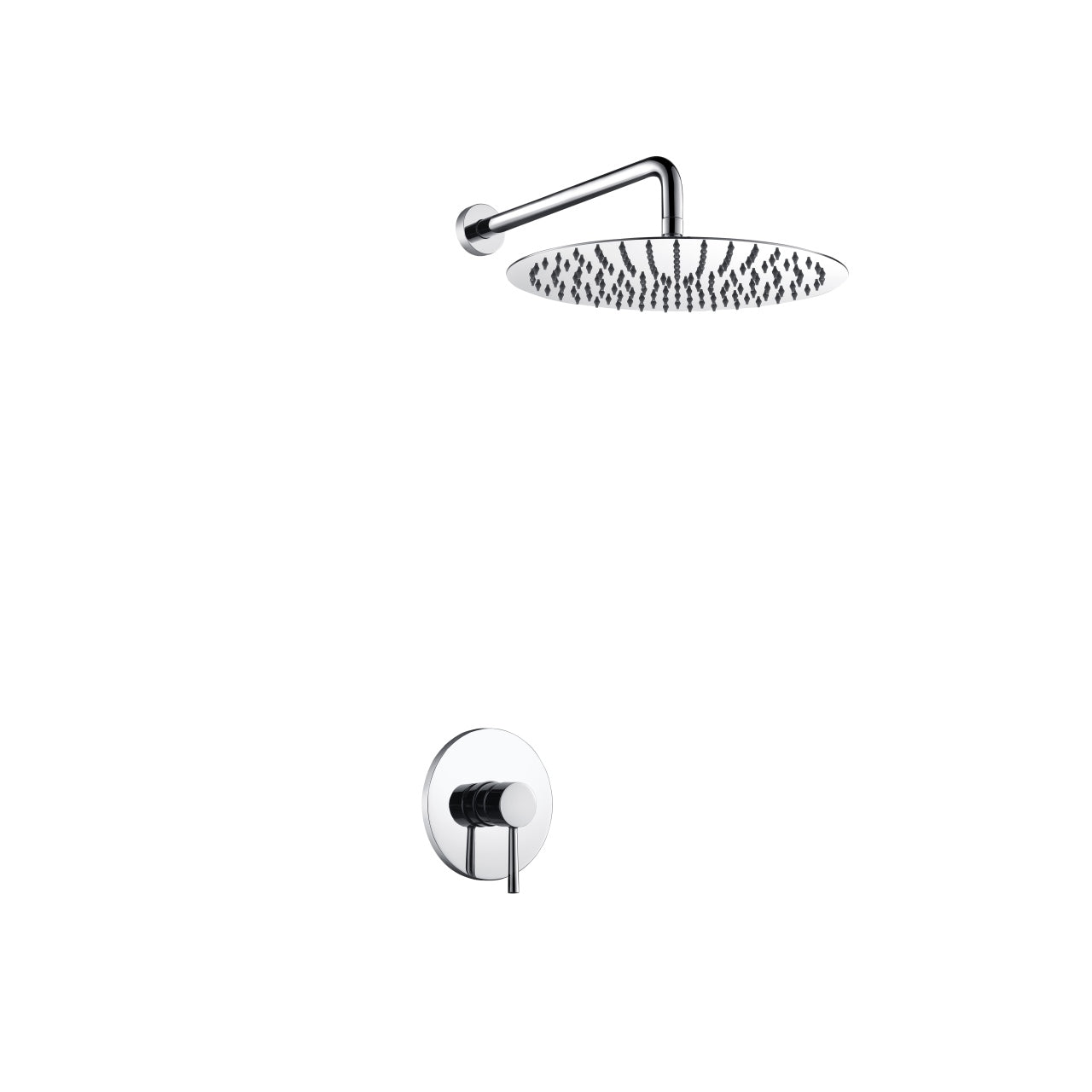 Aqua Rondo Shower Set w/ 12" Rain Shower Head