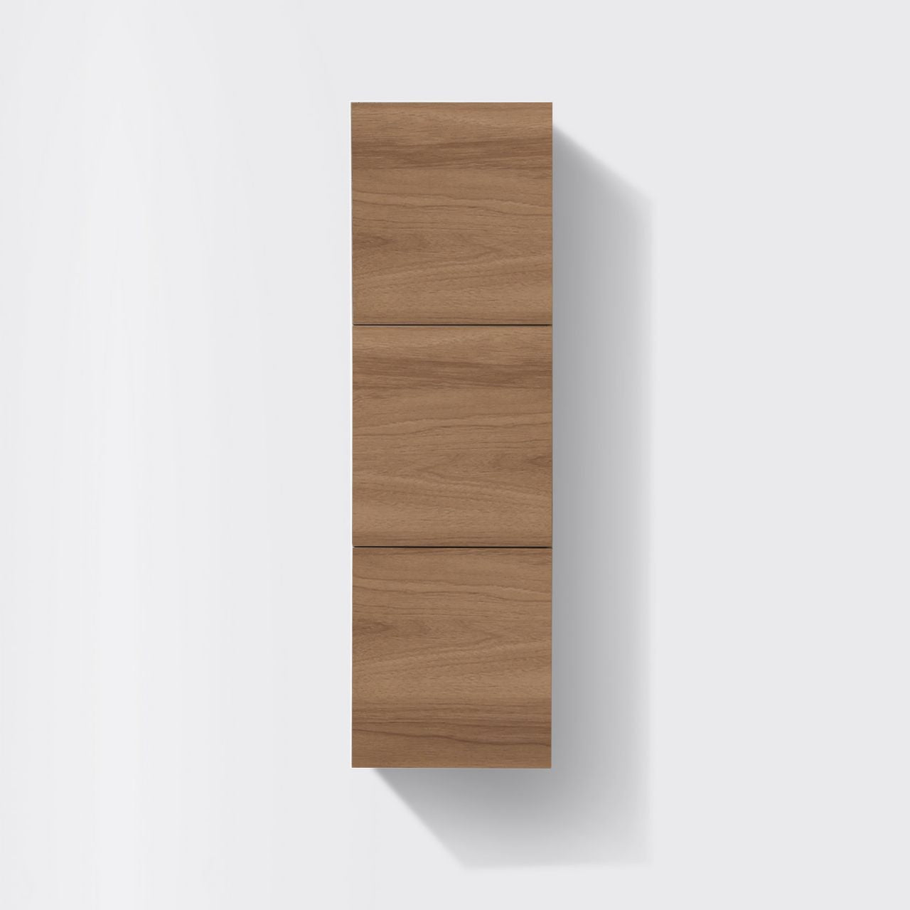 Bliss Honey Oak Bathroom Linen Cabinet w/ 3 Large Storage Areas