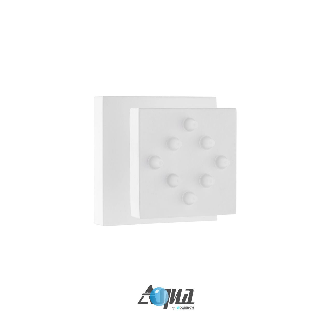 Aqua Piazza By Kubebath Body Jet Matte White
