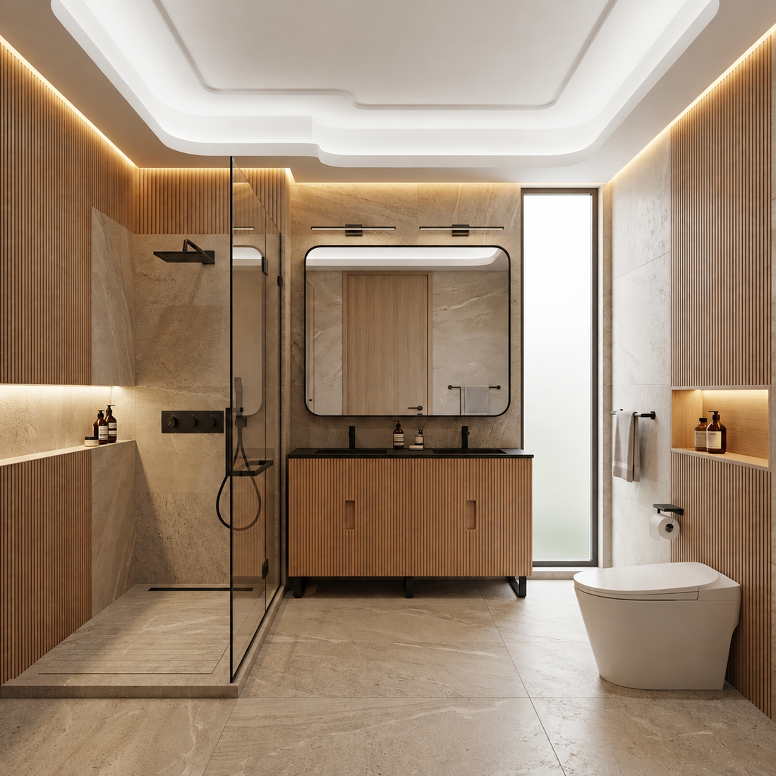 Define Your Space with Matte Black Graphite