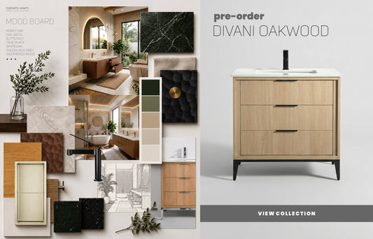 It’s almost here. Preorder the Divani Oak Collection today!