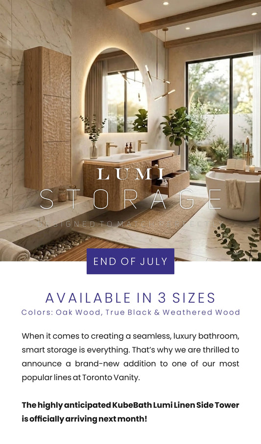 New Arrival: Complete your Lumi bathroom set