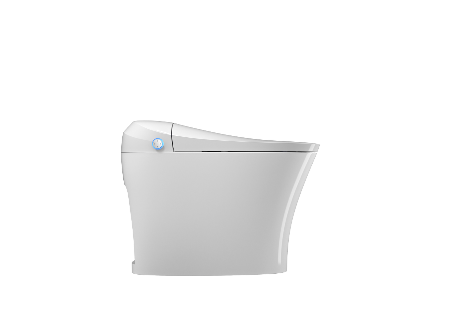 Kube Bath Avanzi Smart Toilet w/ Installation Hardware White