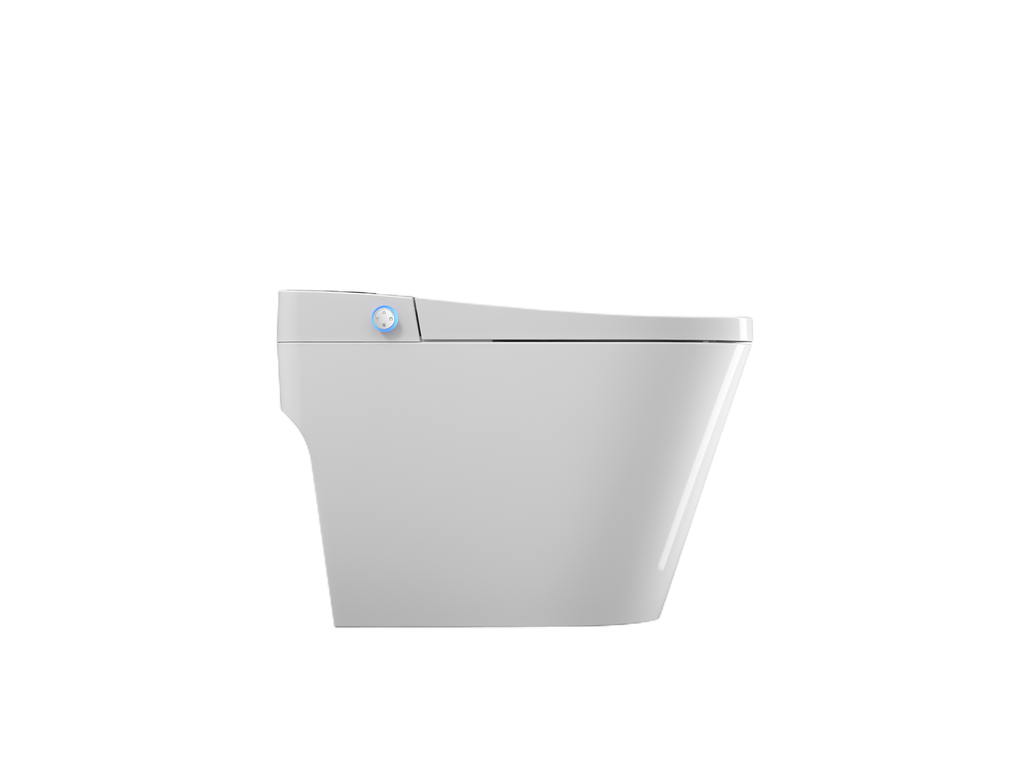 Kube Bath Lumi  Smart Toilet w/ Installation Hardware White