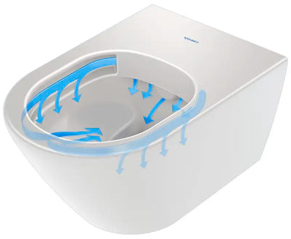 Duravit D-Neo Wall Mounted Toilet w/ all Installation PartsBest Deal