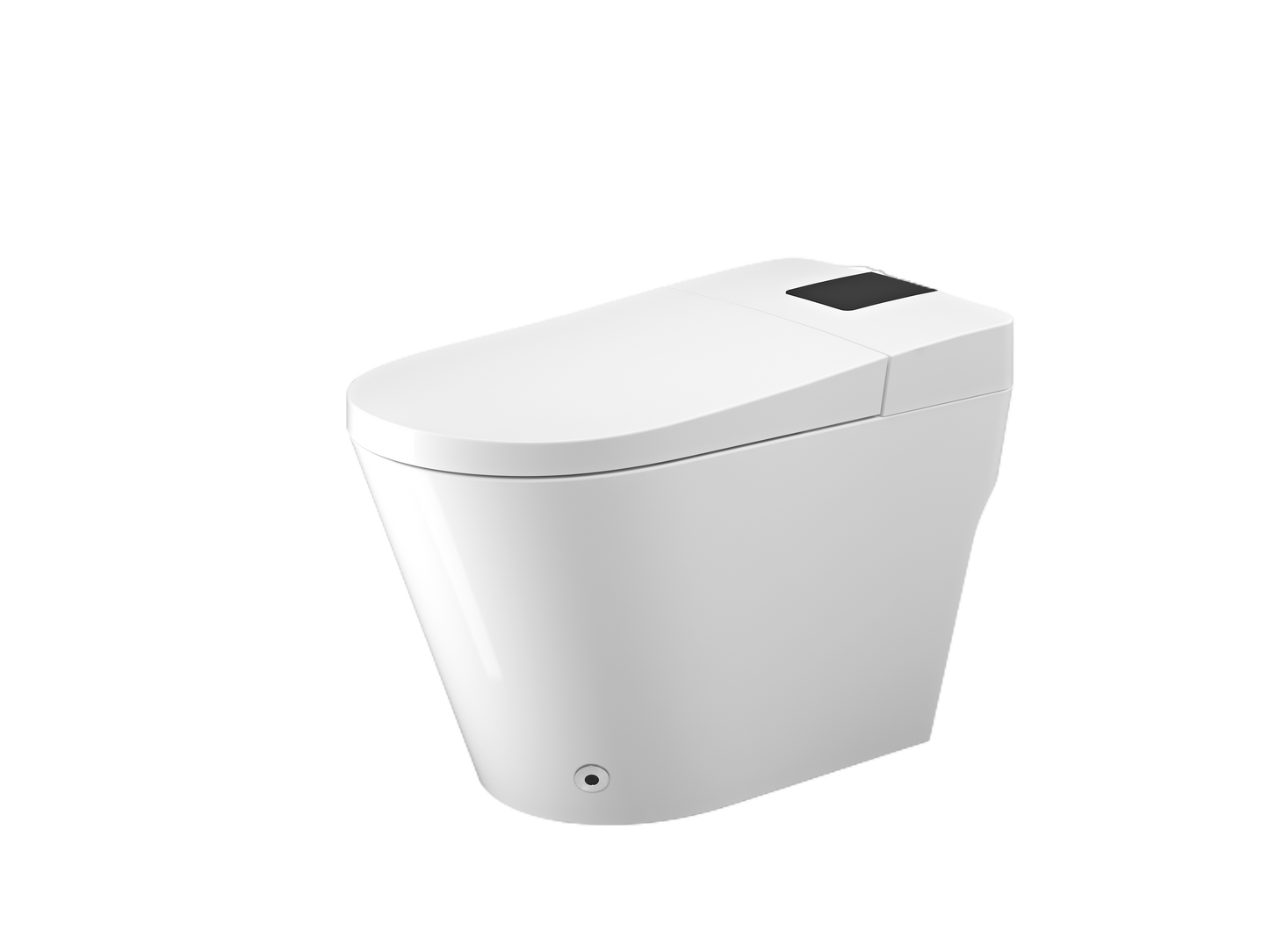 Kube Bath Lumi  Smart Toilet w/ Installation Hardware White