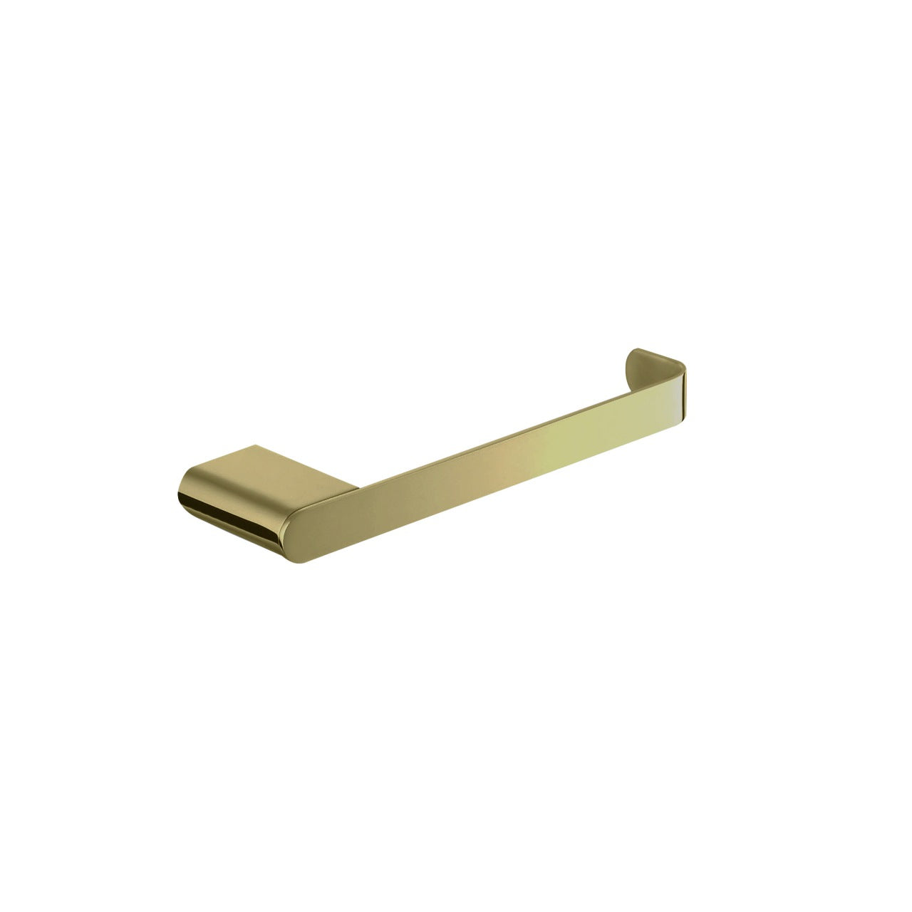 Aqua Chiaro by KubeBath Towel RingBrushed Gold