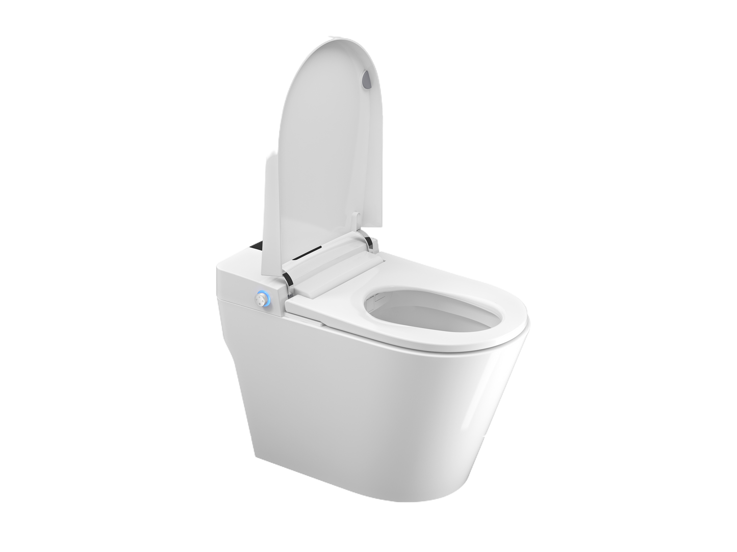 Kube Bath Lumi  Smart Toilet w/ Installation Hardware White