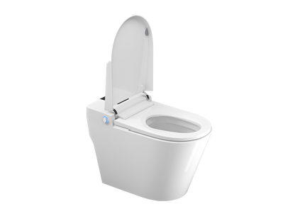 Kube Bath Lumi  Smart Toilet w/ Installation Hardware White