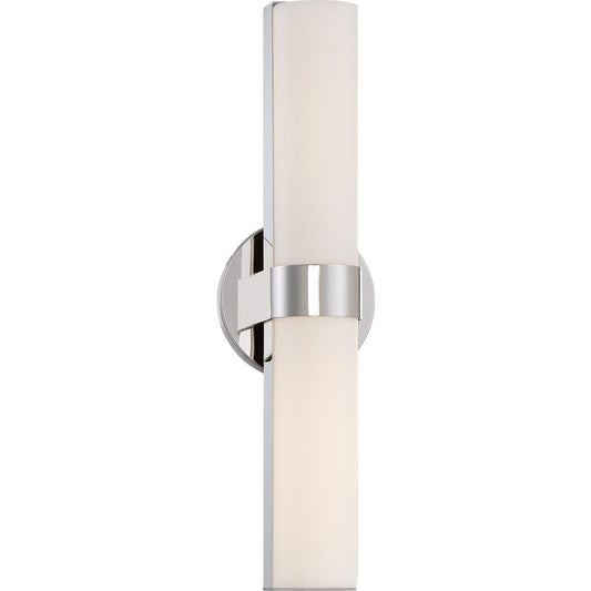 Nuvo Lighting 62-722 Bond Double 17-1/2" LED Vanity with White Acrylic Lens