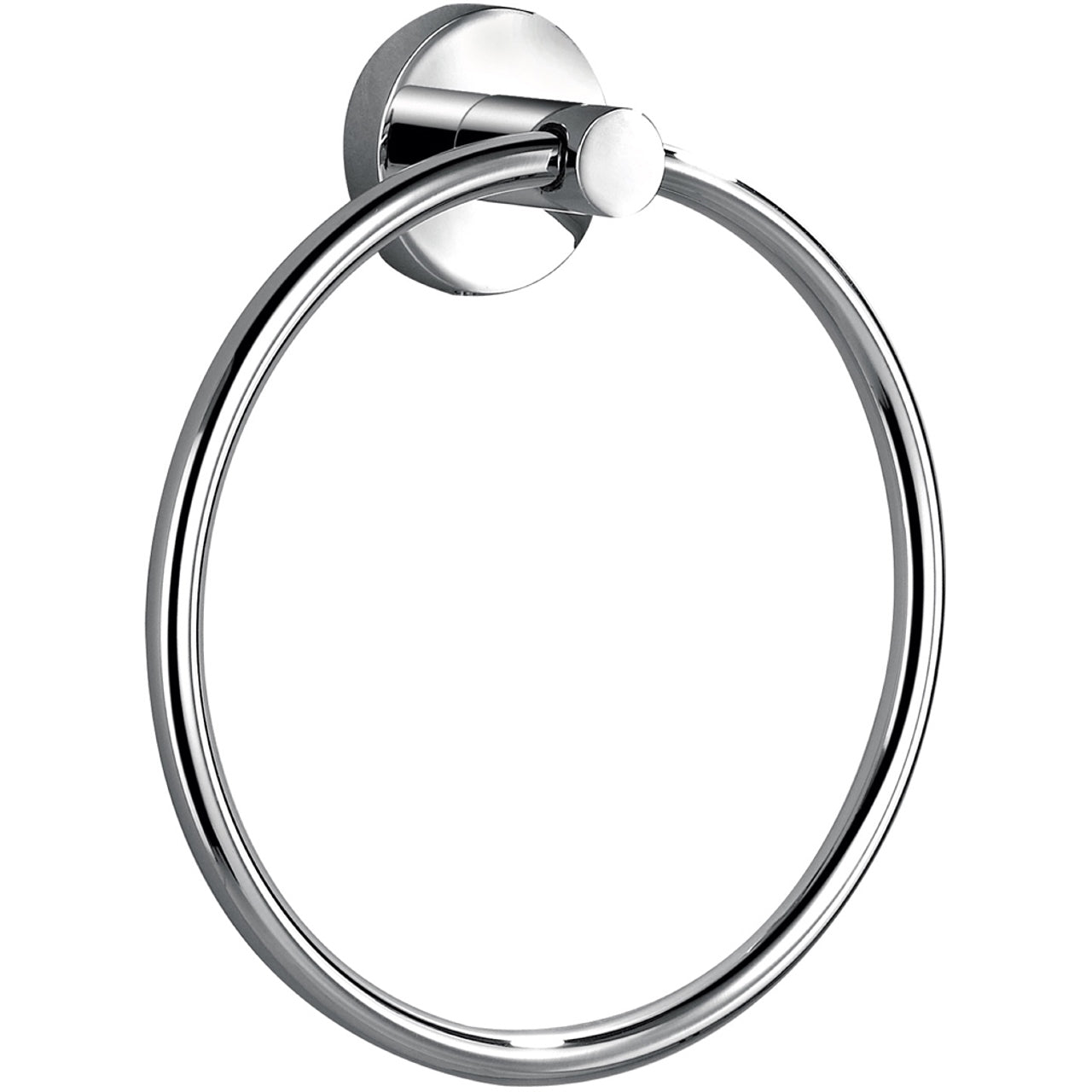 Aqua RONDO Towel Ring Chrome