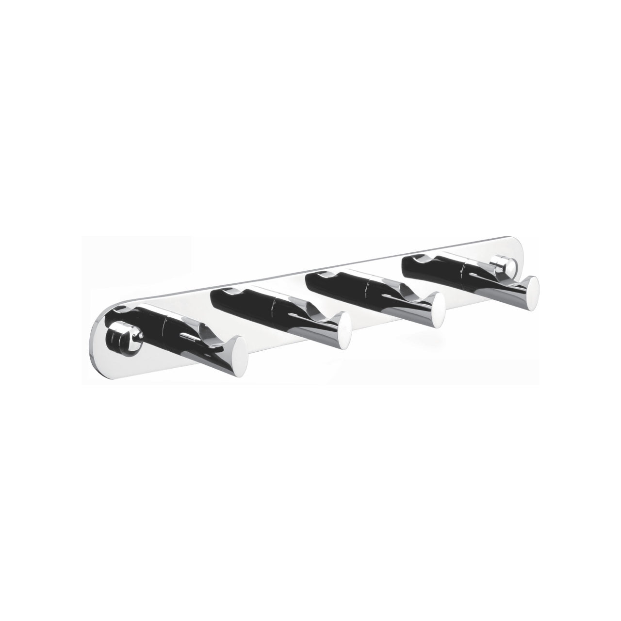 Aqua RONDO by KubeBath Robe Hook With 4 Hooks Chrome