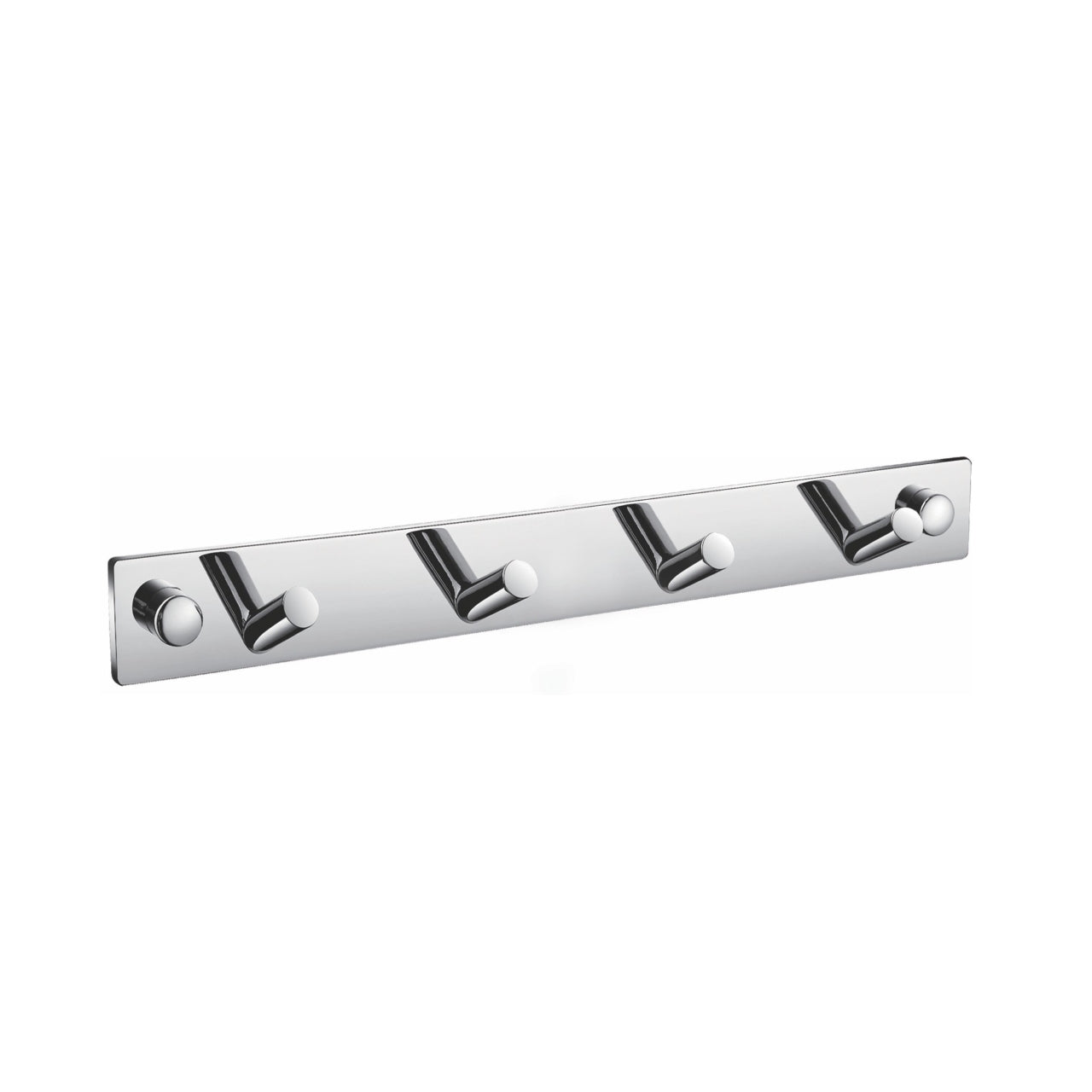 Aqua CHIARO by KubeBath Robe Hook With 4 Hooks Chrome
