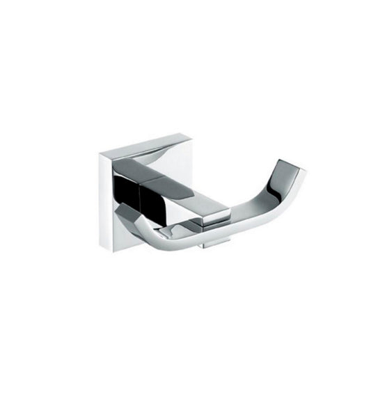 Aqua SQUADRA Double Robe Hook Chrome