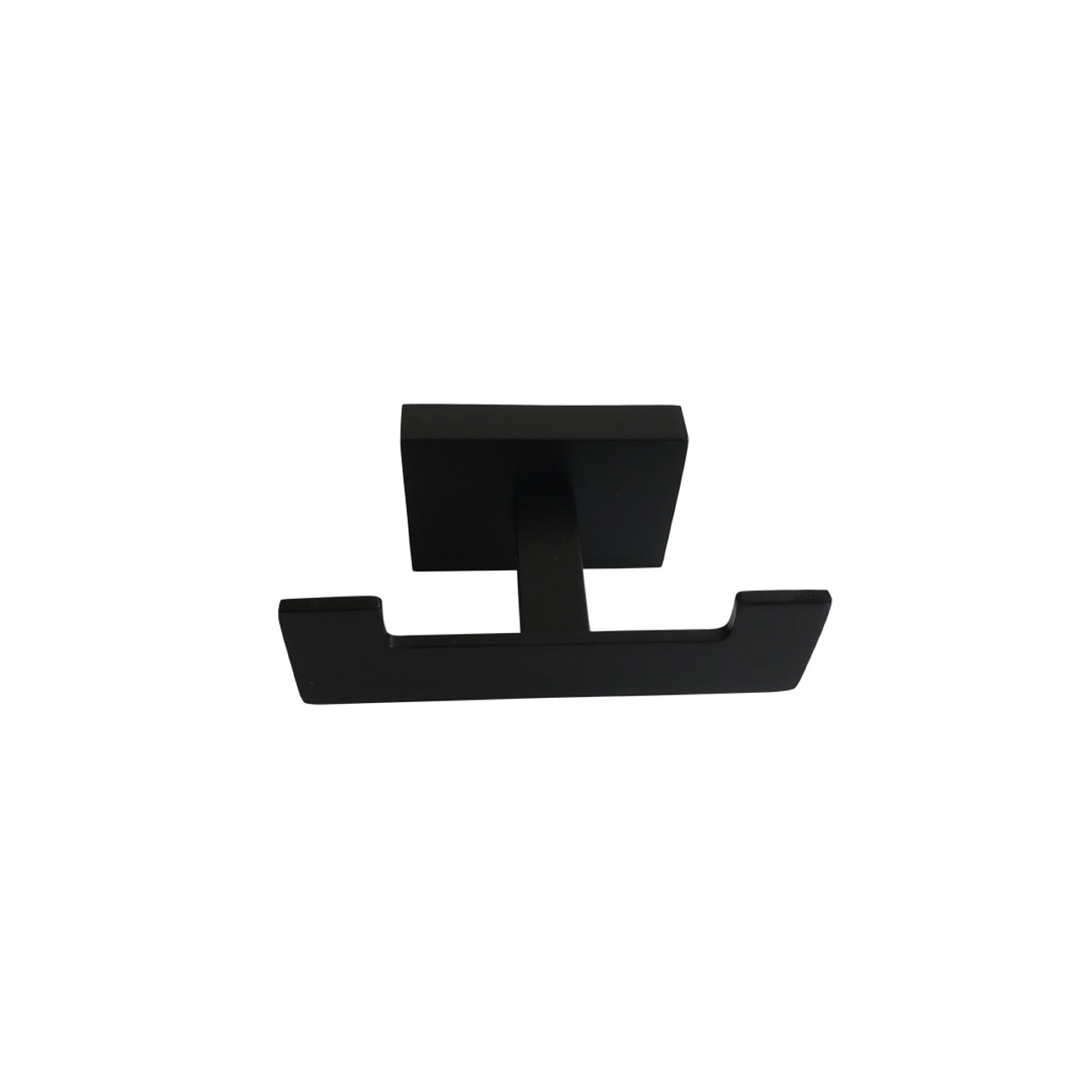 Aqua PLATO Double Robe Hook Black