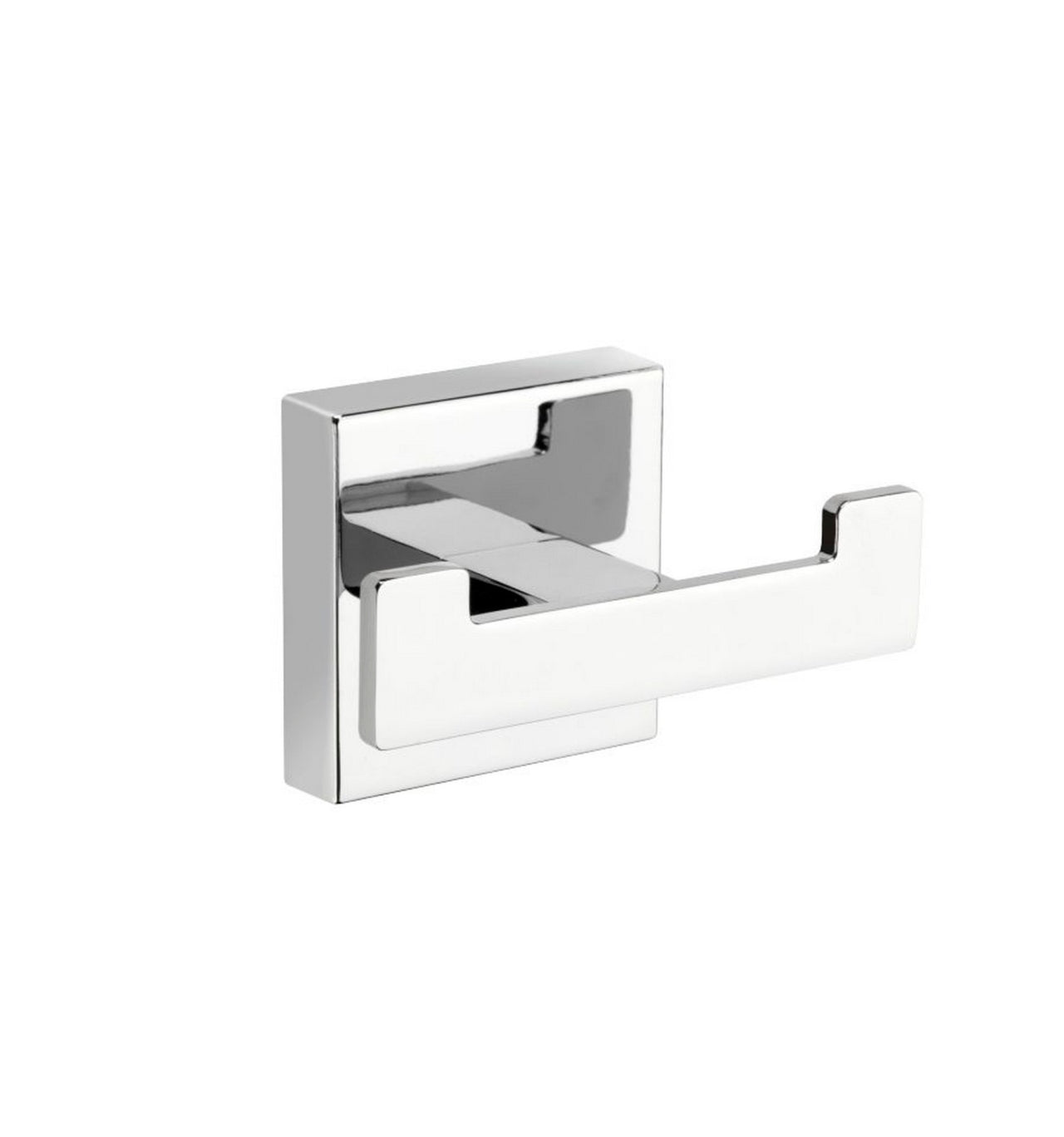 Aqua PLATO Double Robe Hook Chrome