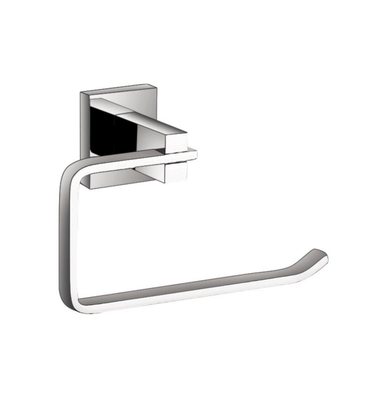 Aqua KORSA Towel Ring Chrome