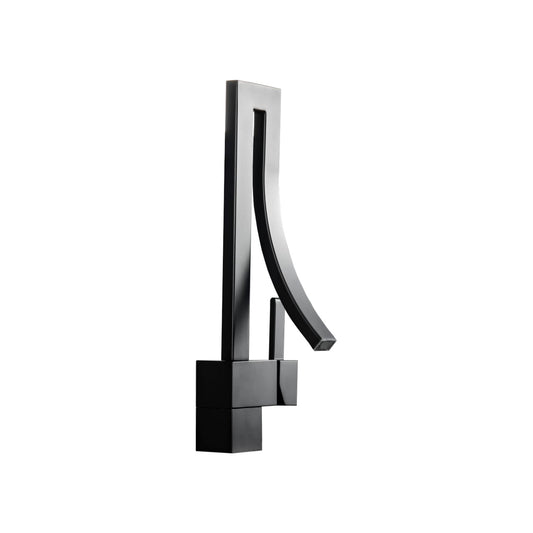 Aqua Elegance Single Lever Wide Spread Faucet Black