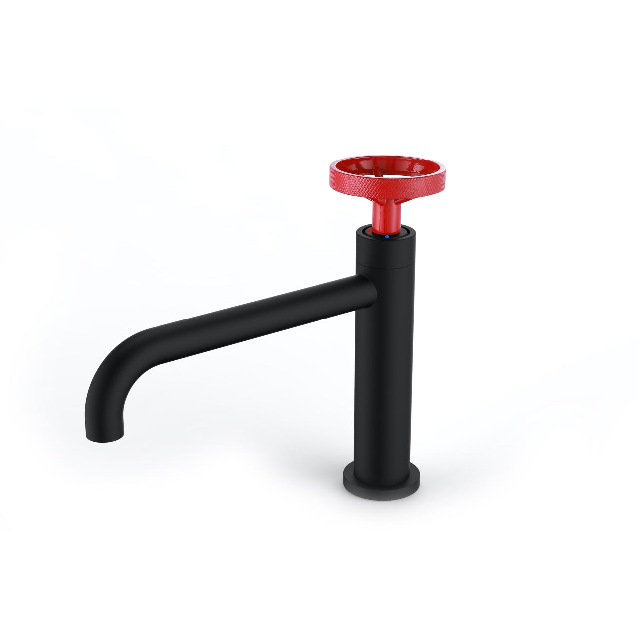 Aqua Loft Single Lever Bathroom Vanity FaucetBlack-