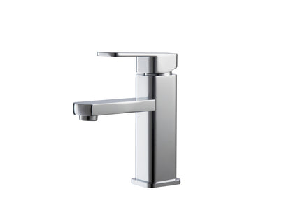 Aqua Soho Single Lever Bathroom Vanity Faucet Chrome