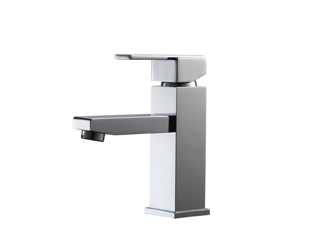 Aqua Piazza Single Lever Bathroom Vanity Faucet Chrome
