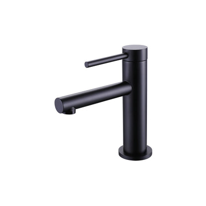 Aqua Legga Single Lever Bathroom Vanity Faucet Black