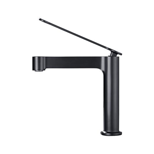 Aqua Mirante Single Lever Bathroom Vanity Faucet Black
