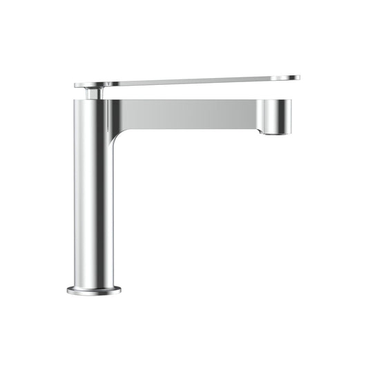 Aqua Mirante Single Lever Bathroom Vanity Faucet Chrome